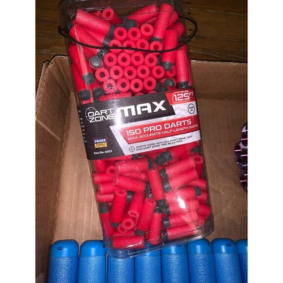 Nerf Boomdozer Mega XL Blaster plus 54x half dart conversion kit with darts New - Picture 2 of 4